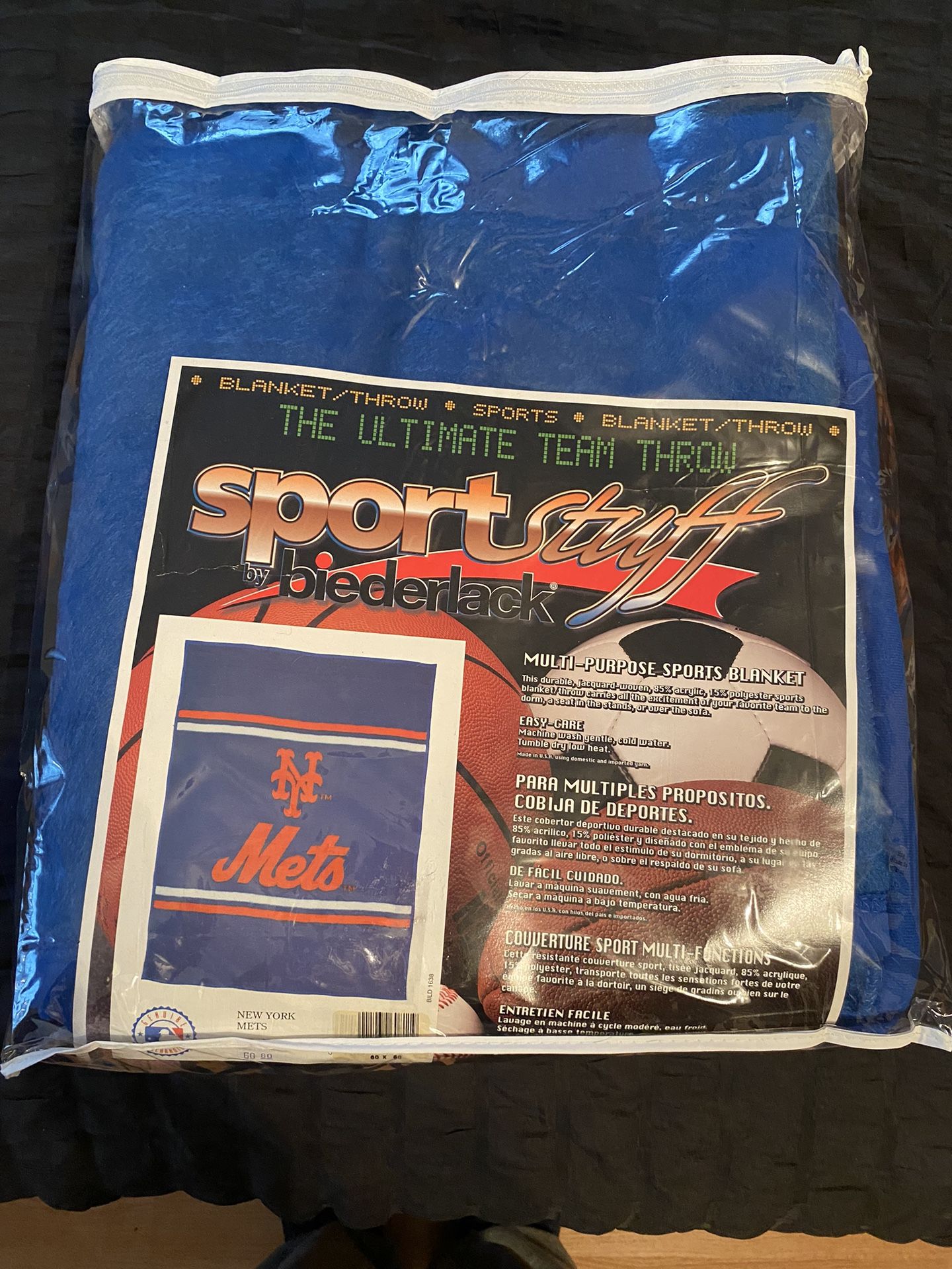 New York Mets Blanket And Garden Flag
