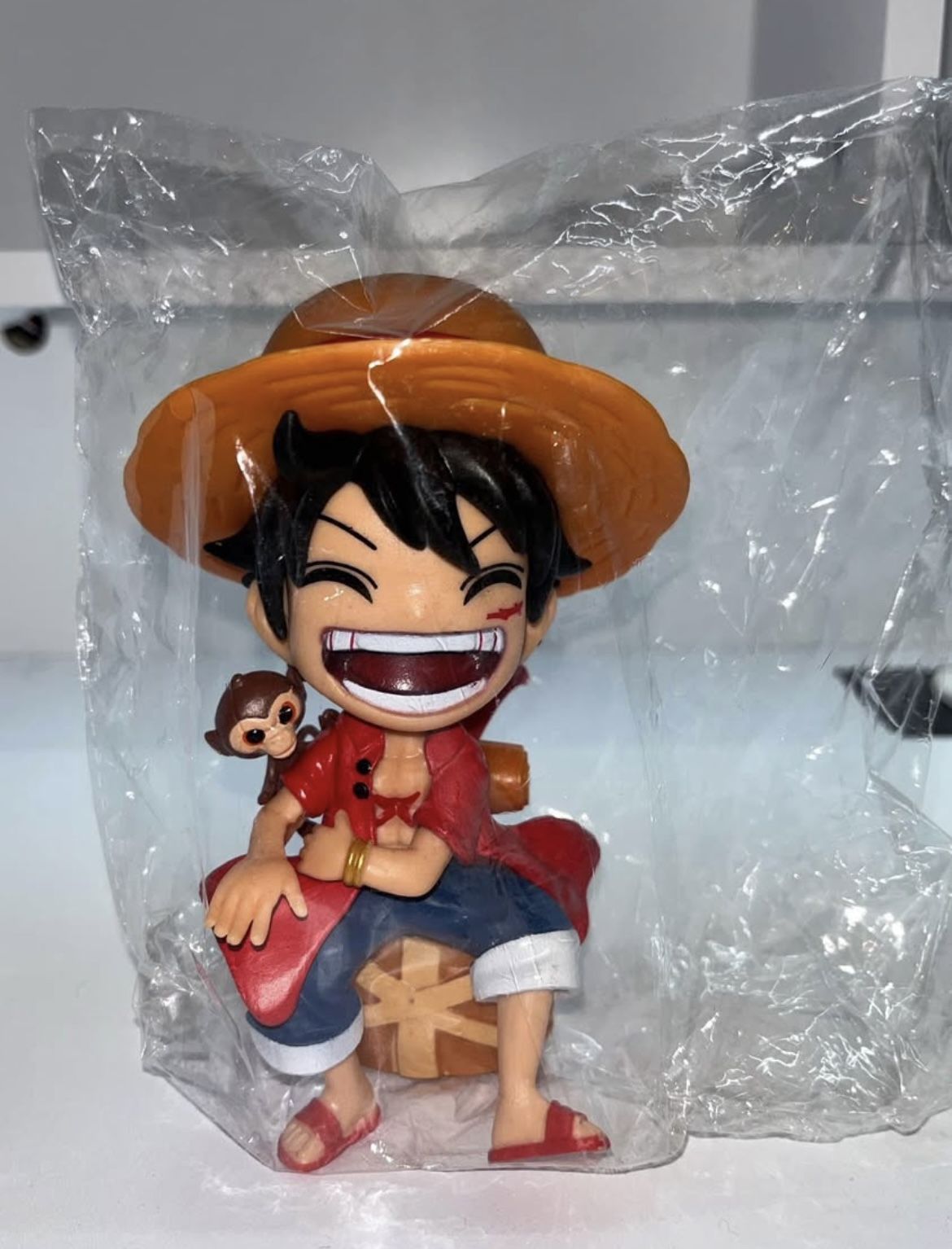 One Piece Luffy Figure – Brand New (Still in Plastic)