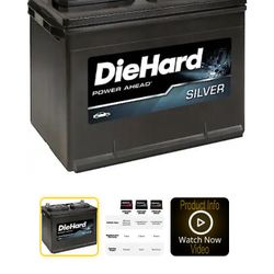 Diehard Silver Car Battery 