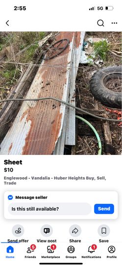 10 Foot Long Tin