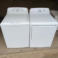 GE Washer And Electric Dryer