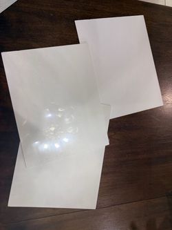 White canvas Sheet Panels Lot