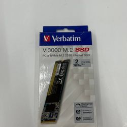 Verbatim Vi3000 2TB NVMe M.2 SSD - Excellent Condition 