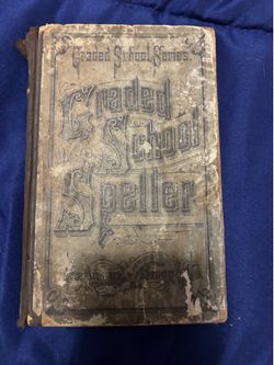 Very old educational book