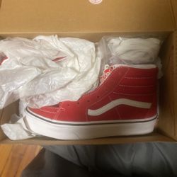 Red Vans 