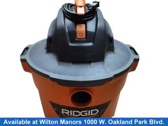 Ridgid Hd09001 Orange Wet / Dry Vacuum