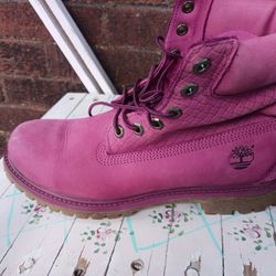 Women's Or Girls Timberlands Size 9