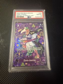 One Piece PSA 10 Cards