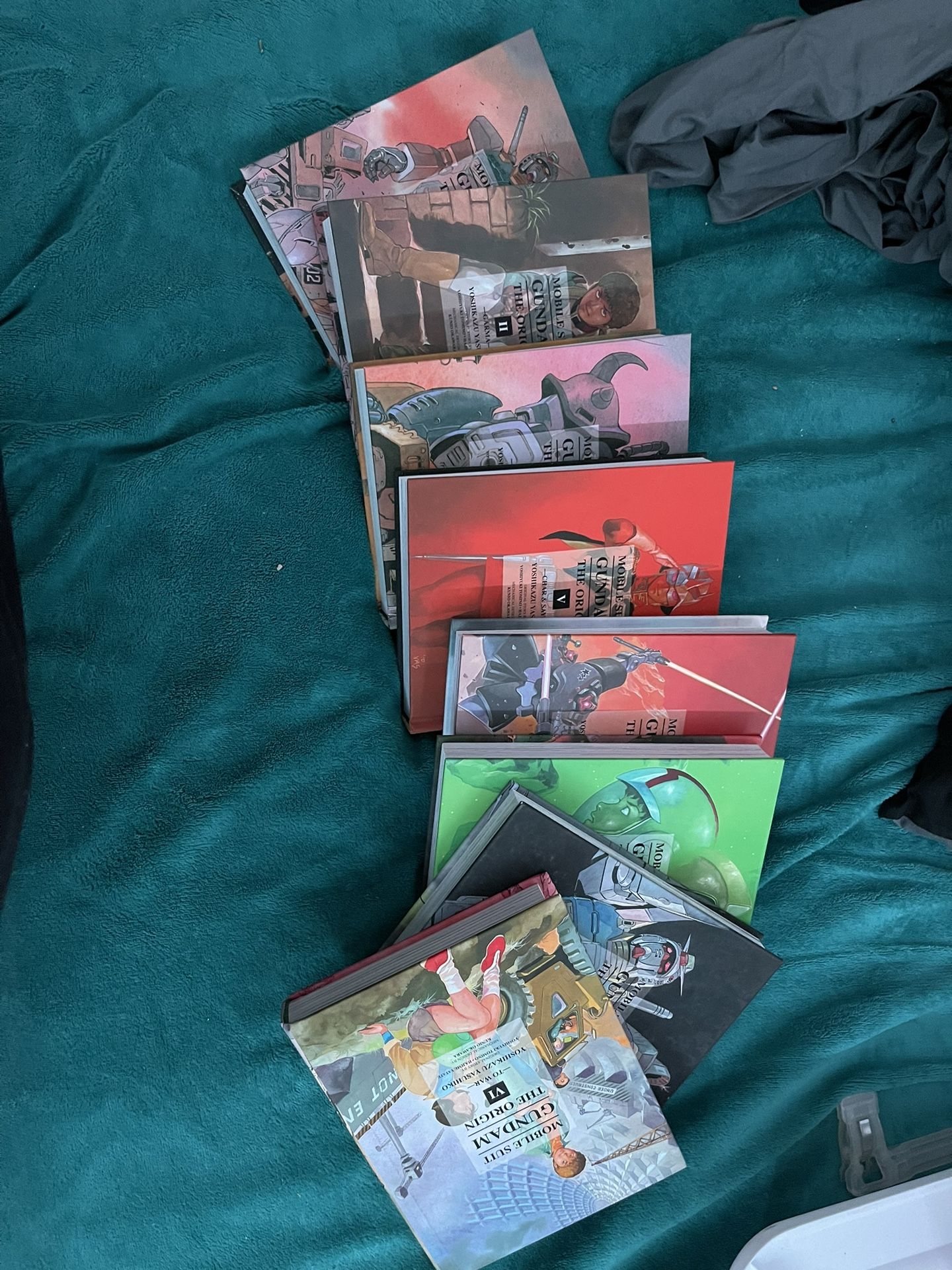 Gundam The Origin Harcover Mangas Vol 1 6 and Volumes 9 &11