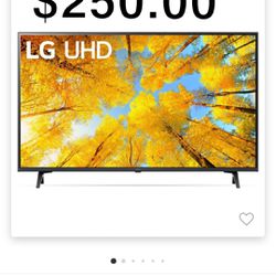 LG 43” Smart LED TV