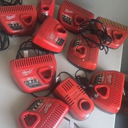 Milwaukee M12 M4 chargers for sale