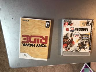 Games $10 Each