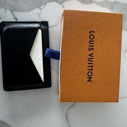 LOUIS VUITTON Black Epi Leather Neo Card Holder