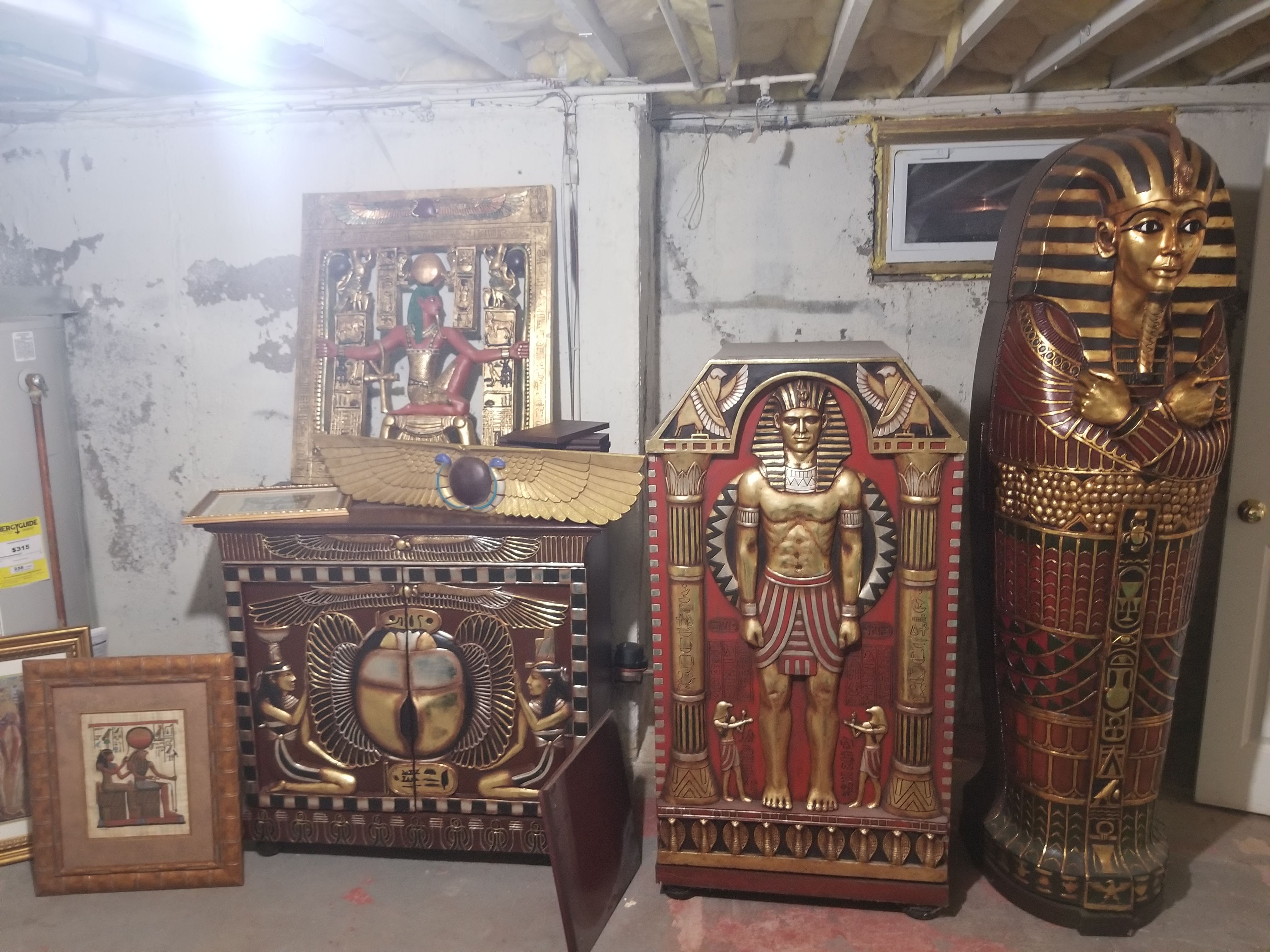 Furniture Ancient Egyptian themed