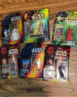 Star Wars figures