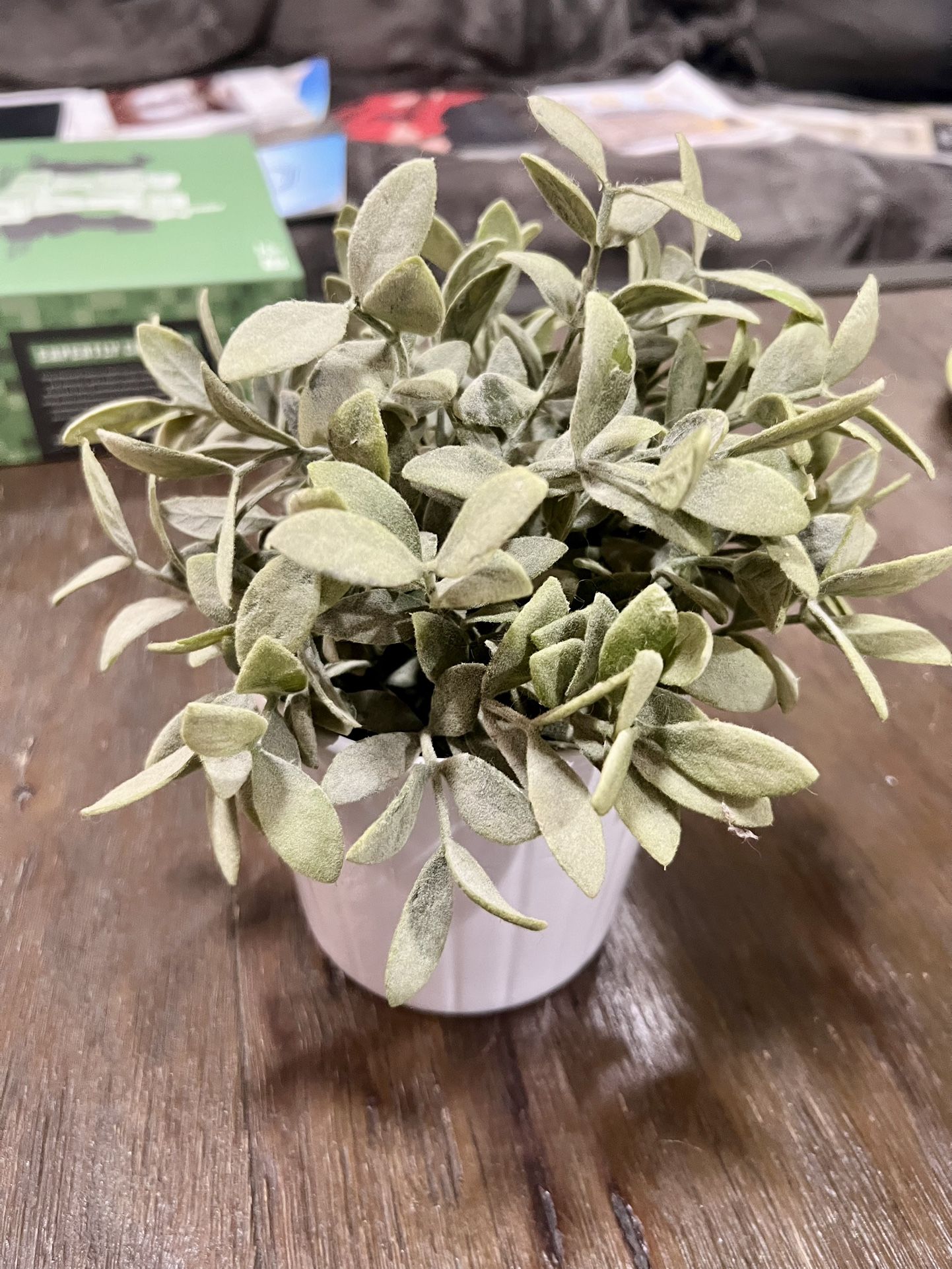 Artificial Potted Plant for Desk Decor and Indoor Display