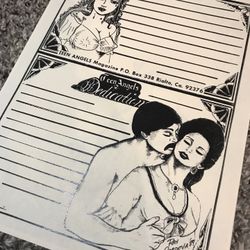 Teen Angels Magazine Official Stationary Art