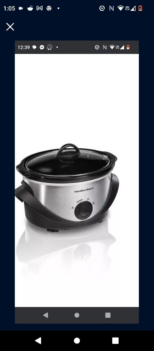 Slow Cooker 4 Quart 