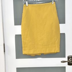 The Limited Skirt Pencil Yellow size 0