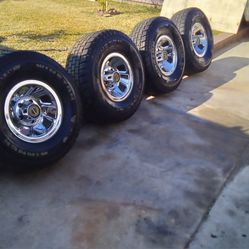 92-96 Ford Truck Or Bronco Rims 15x7/tires Parts 