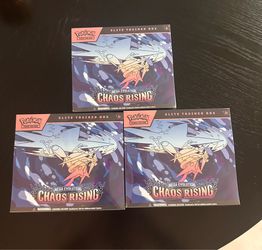 Chaos rising elite trainer box (etb)