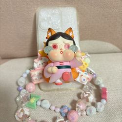 PopMart Limited Series Handmade phone clip  