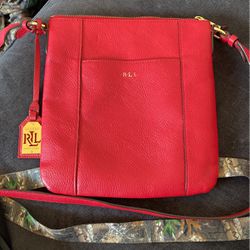 Ralph Lauren small cross body red Bag