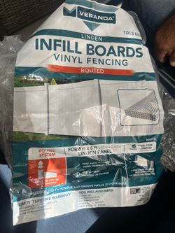 Vinyl fencing material
