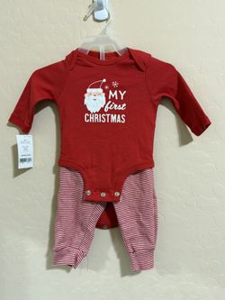 Baby Christmas Santa Outfit 3 Month