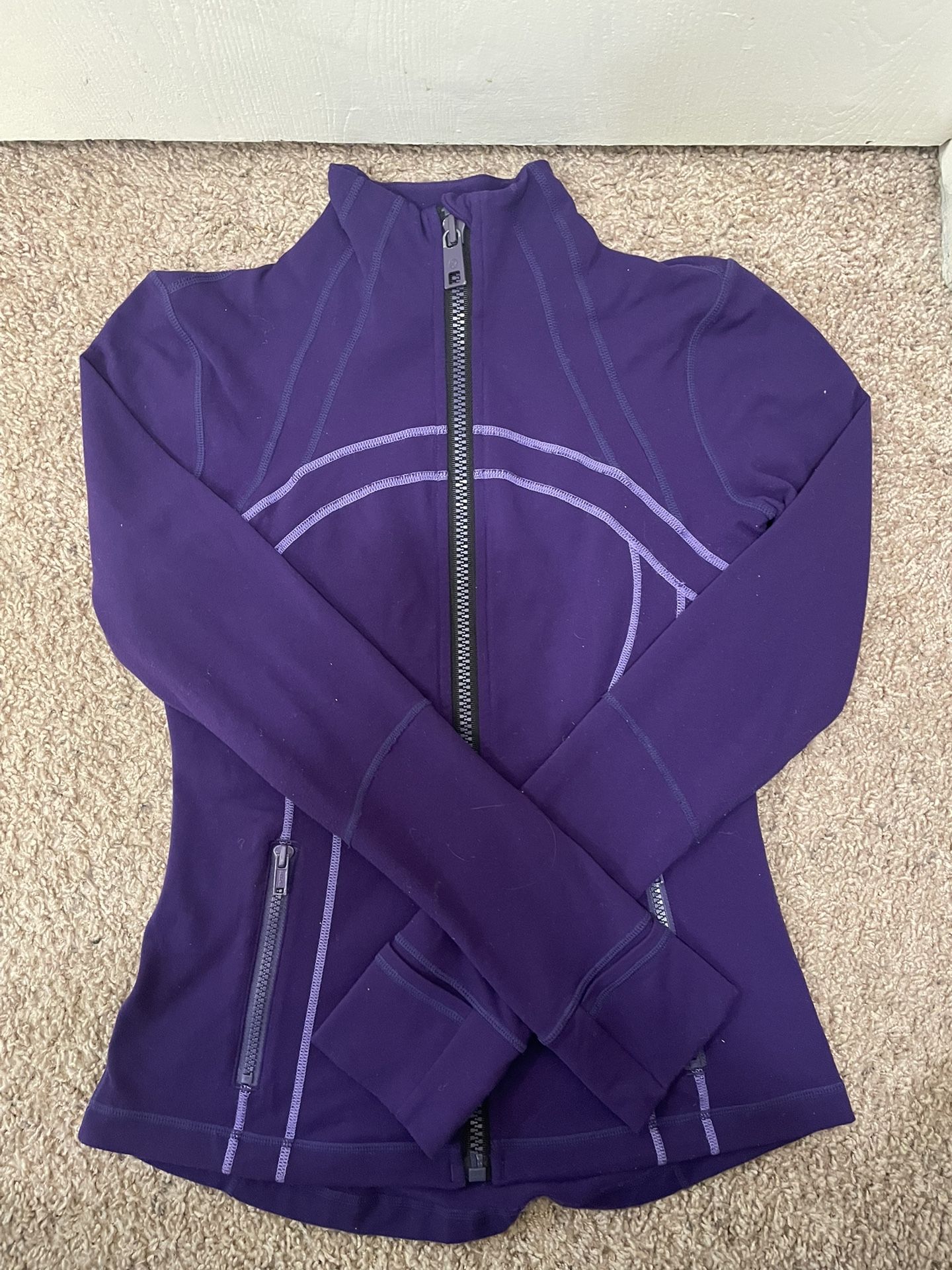 Lululemon Purple Define Jacket Size 6