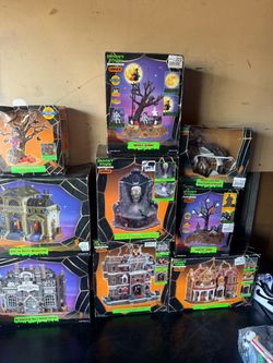 Spooky Town Collection Halloween Village Pieces Amazing collection, Storage Finds, Don’t miss out.