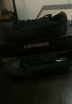 All black Converse
