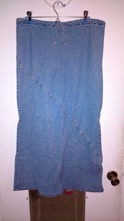 London Jean denim skirt