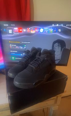 2025 Black Cat Jordan 4s Size 11 Men’s (BRAND NEW)