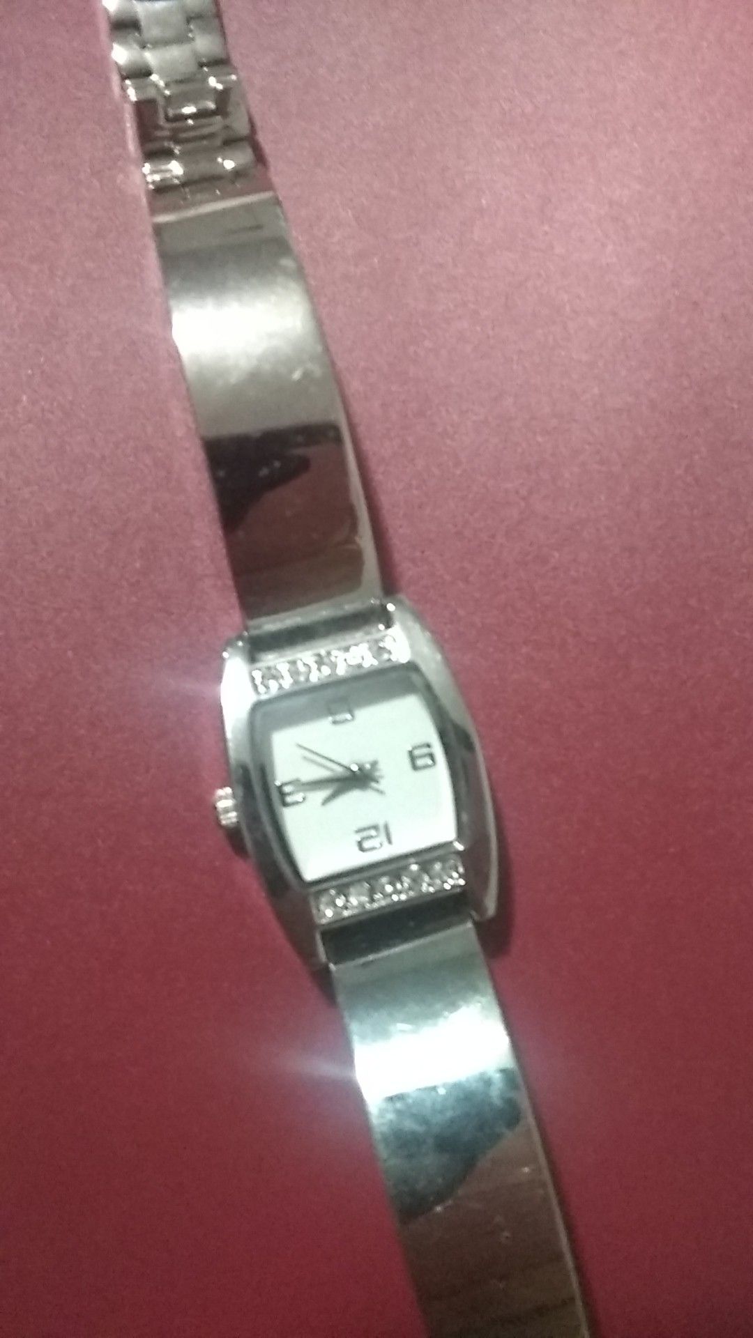 Movt siver watch new battery great condition