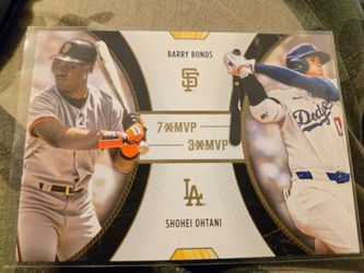 Shohei Ohtani Barry Bonds