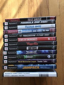 Play Station 2 games