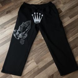 SkysDaLimit Heavyweight Sweatpants (Brand New) Size:Large (With drawstrings)