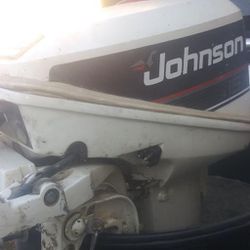 15 horsepower Johnson outboard motor