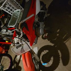 Honda Gas Bike Runs Well Missing Handle Bar