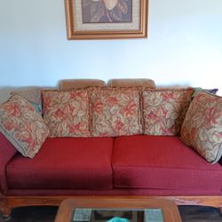 Couch, Chair & Table Custum Living Room Set