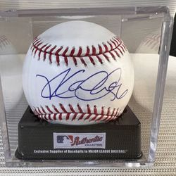 Los Angeles Angels Kole Calhoun Autographed Baseball OMLB