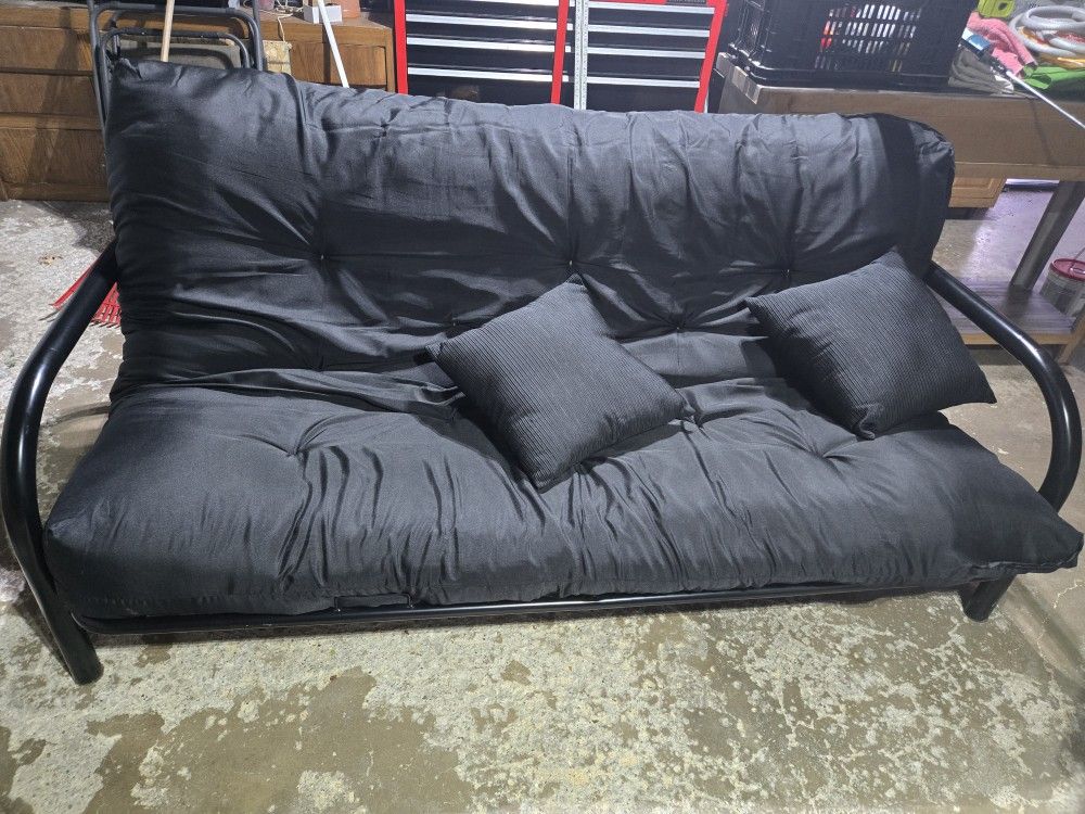 Futon With Metal Frame