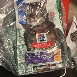 Hills Science Diet Cat Food  2 Bags