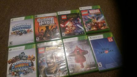 8 Children's Xbox 360 Games