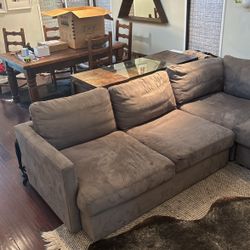 L-Sectional Deep Comfortable Couch 
