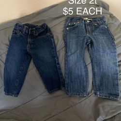 Size 2t Blue Jeans 