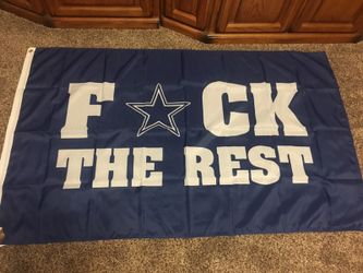 Cowboys n patriots flags 3x5 new