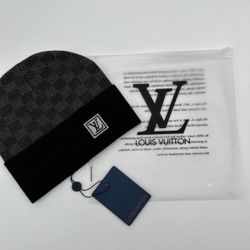 Black Designer Beanie