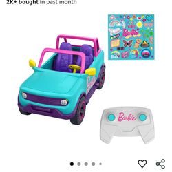 Remote Control Barbie Car